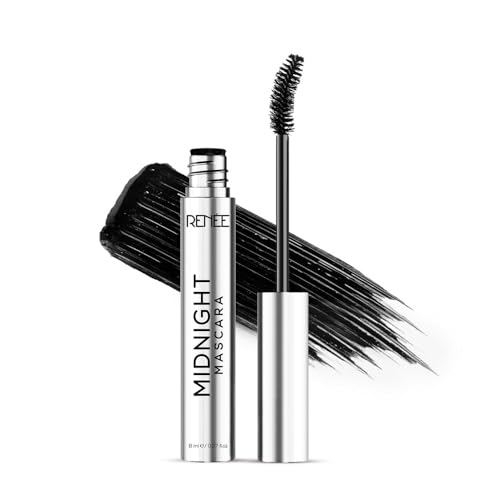 RENEE Midnight Mascara - 360° Wand, Black, Vitamin E