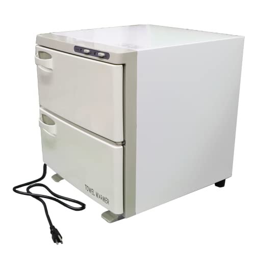 32L Premium Heated Towel Warmer Cabinet - Dual Compartment