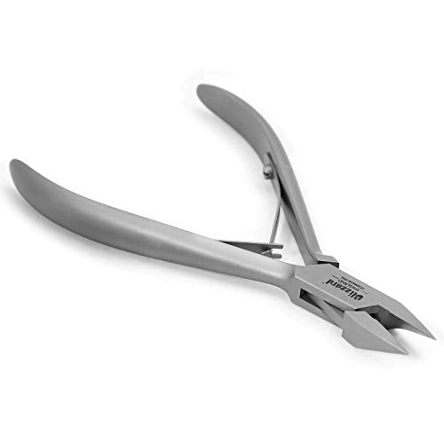 Ingrown Nail Clippers for Men with Ingrown Toenails ? Blizzard Podiatrist Toenail Clipper Set German Forged (15cm - Arrow Point - Smooth)