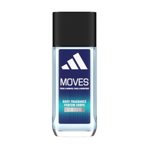 adidas Moves Him Men's Body Fragrance Spray - Fresh Scent, 2.5 fl oz