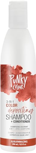 Punky Colour 3-in-1 Color Depositing Conditioner - Auburnmazing, 8.5 fl oz