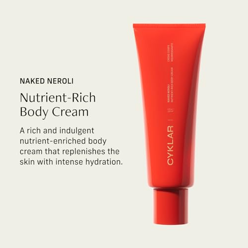 CYKLAR Nutrient Rich Body Cream. Naked Neroli & Bergamot Bond Perfume Oil Roll-On Bundle