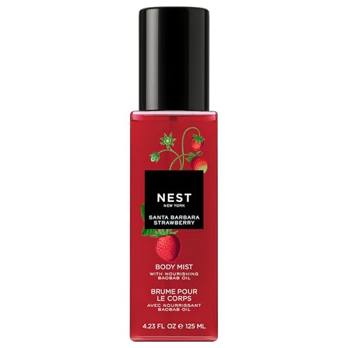 NEST New York Santa Barbara Strawberry Body & Hair Mist 125mL - Fruity Floral Fragrance