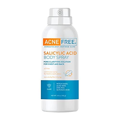 AcneFree Salicylic Acid Body Spray 5oz - Acne Clarifying