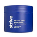 Strive Mens Face Moisturizer, Dark Circle Brightening, Anti Aging Mens Face Lotion with 4% Niacinamide+, Hyaluronic Acid & Ceramides, Hydrating Fragrance Free Skin Care Face Cream - 1.7 fl oz.