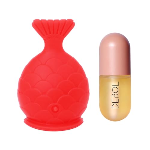 Fish Shape Lip Plumper Tool + Gloss Set by MonLiya