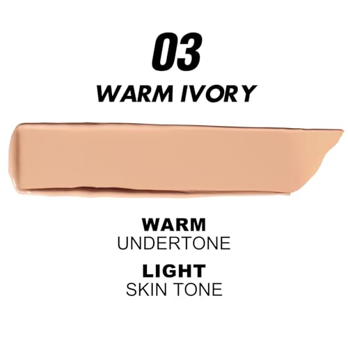 FOCALLURE Liquid Foundation - Full Coverage, Waterproof, SPF 15