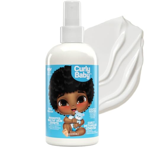 Curly Detangling Spray for Kids - 8oz | Moisturizes & Conditions