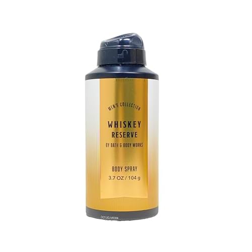 Bath & Body Works - Whiskey Reserve ? For Men - 3 pc Bundle - 3-in-1 Hair, Face & Body Wash, Deodorizing Body Spray and Ultimate Hydration Body Cream ? 2021