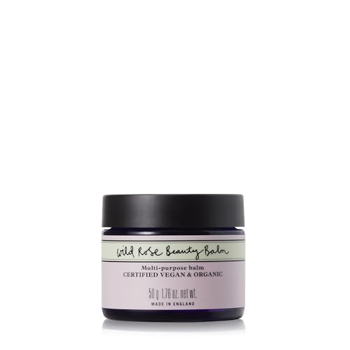Neal's Yard Remedies Wild Rose Beauty Balm, Radiant & Nourished Skin, For All Skin Types, Vegan & Cruelty-Free, 1.76 oz.