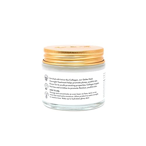 Collagen Overnight Gel Mask - Anti-Aging & Hydrating Sleep Mask