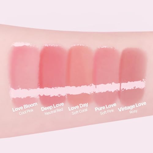 Touch in Sol Glassy Color Lip Oil – Hydrating Lip Gloss, Soft Coral