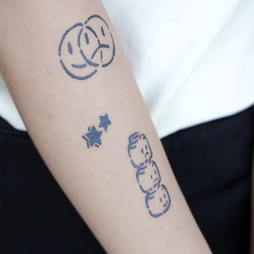 Scented Temporary Tattoo Kit with Magic Wand - Citrus Ocean