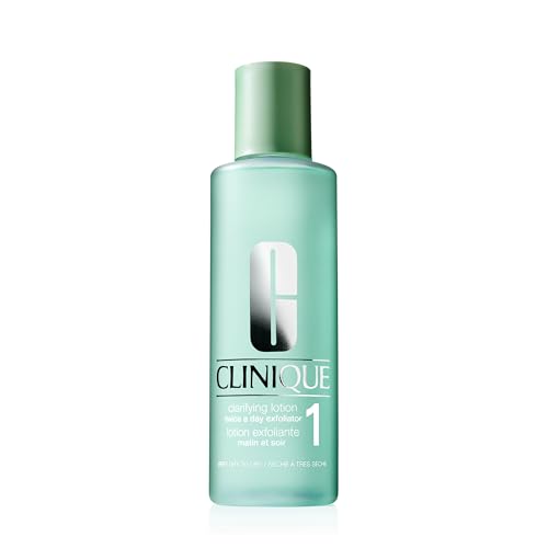 Clinique 3-Step Clarifying Lotion Face Exfoliator 1 | Toner With Witch Hazel + Salicylic Acid | For Very Dry Skin Types