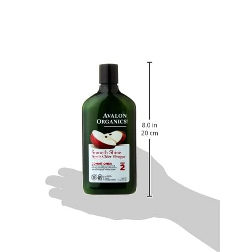Avalon Organics Conditioner Apl Cidr Smth, 11 fl oz