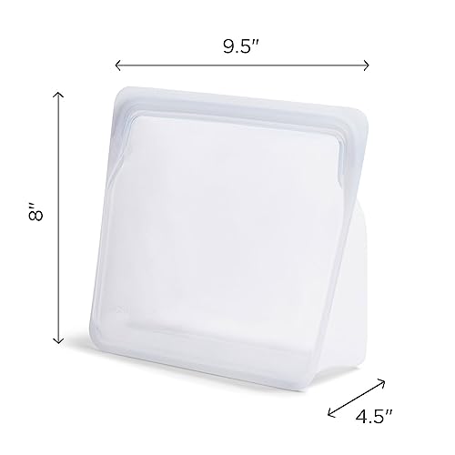 Stasher Stand-Up Mega Silicone Bag – 104 oz Food Storage