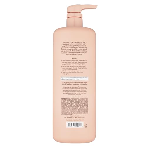 Kristin Ess Hair The One Signature Conditioner for Dry Damaged Hair - Moisturizes, Smooths, Detangles + Softens Hair - Sulfate Free, Color + Keratin Safe, 33.8 fl. oz.