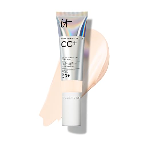 IT Cosmetics CC+ Cream - Full Coverage Foundation with SPF 50+