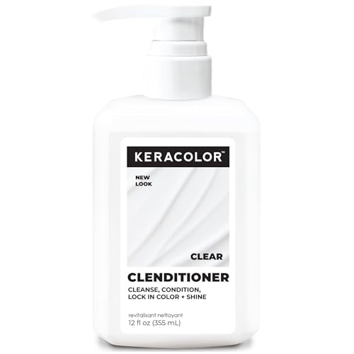 Keracolor Clenditioner Cleansing Conditioner 12 Fl Oz - Color Safe, USA Made
