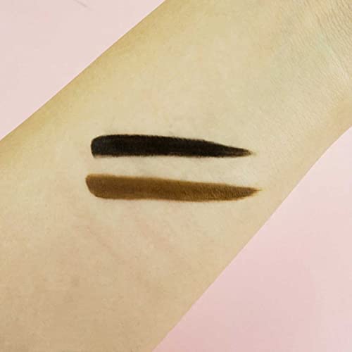PINK UP Brow Gel | Eyebrow Gel | Eyebrow Pomade | Eyebrow Pomade | Eyebrow Make up | Long-lasting | Intense color | Provides volume | Dark Brown | Model PKBG02