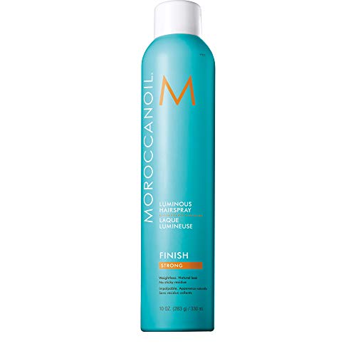 Moroccanoil Luminous Hairspray Strong 10 Fl Oz - Long-Lasting Natural Hold & Humidity Protection