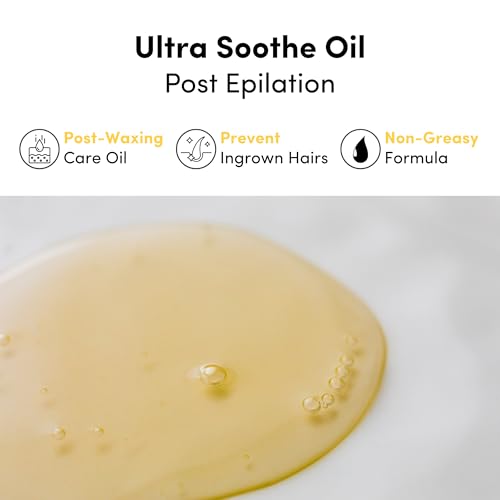 Parissa Ultra Soothe Oil, Calming Essential Oil for Inflamed Skin, Post-Shave & Epilation Treatment for Ingrown Hair & Razor Bumps