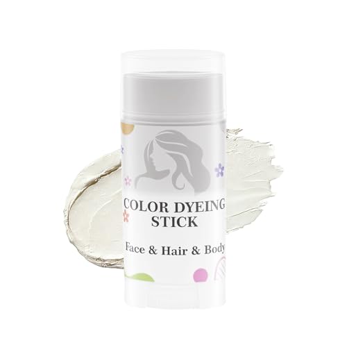 Washable Hair Color Stick - 9 Vibrant Shades for Parties