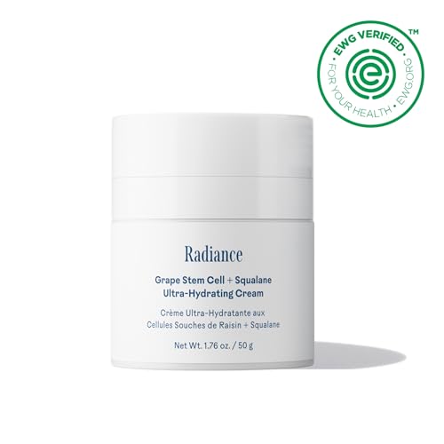 Three Ships - Radiance Grape Stem Cell + Squalane Ultra-Hydrating Cream | Hydrate, Soften, Replenish Skin | Cruelty-Free, Vegan, Paraben-Free, Sensitive Skin Safe (1.76 oz | 50 g)