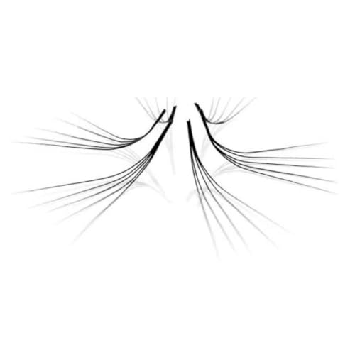 M curl 1200 Promade volume fans eyelash extension 8 sizes-in-1 round mixed box - 6D Premade fans 9-16mm, 0.07 - Pinneacle Lash Supply For Professional Lash Artists - Made in Vietnam (M curl)