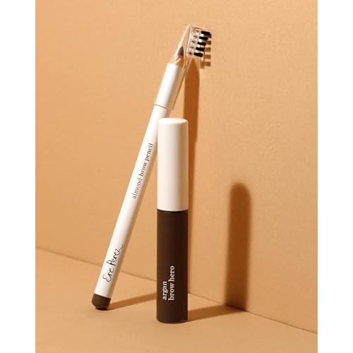 Ere Perez - Argan Brow Hero + Almond Eyebrow Pencil BUNDLE | Vegan, Cruelty-Free, Clean Beauty