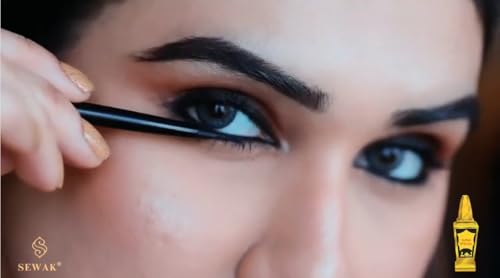 SEWAK Surmi Black Natural Eyeliner Powder 12g with Wand