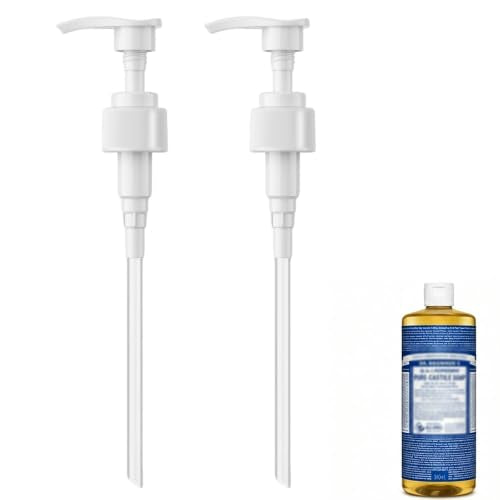 Dr. Bronner's Soap Pump Dispenser 2-Pack for 32oz