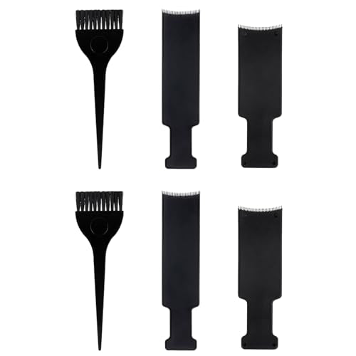 Hair Highlighting Kit: 2 Brushes & 4 Balayage Boards