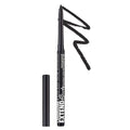 Black Waterproof Gel Eyeliner Pencil for Mature Eyes, Retractable & Smudge-Proof
