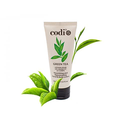 Codi Green Tea Lotion - Green Tea Body and Hand Lotion for Women and Men - Green Tea Body Lotion with Wonderful Green Tea Scent - Less Greasy and Quick Absorbent - 1 750ml Bottle and 2 100ml Tubes