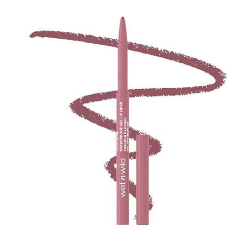 Wet n Wild Perfect Pout Matte Retractable Gel Lip Liner - Purple Lay Down the Mauves, 1 Count