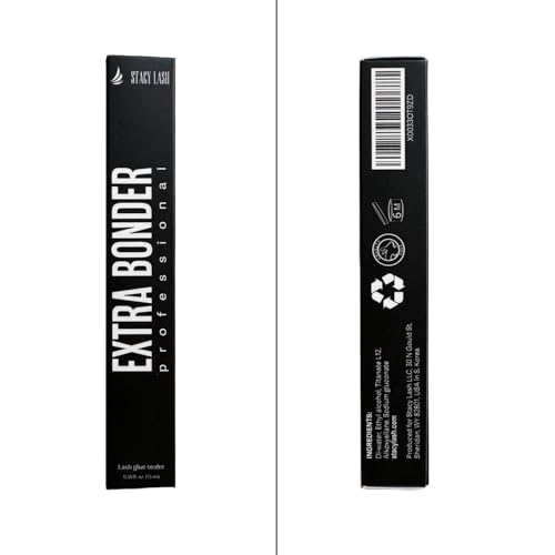 Lash Bonder for Eyelash Extensions by Stacy Lash /0.50fl.oz./15ml/Reduces Lash Extension Glue Fumes/Super Sealer/Lash Tech Supplies/Lash Primer Aid/Professional Use