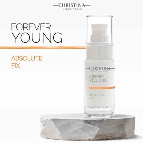 Christina Forever Young Absolute Fix Peptide Serum For Face with Vitamin C | Collagen Boosting, Skin Tightening Effect | Daily Moisturization Face Serum | For Combination, Dry, Normal Skin 30ml