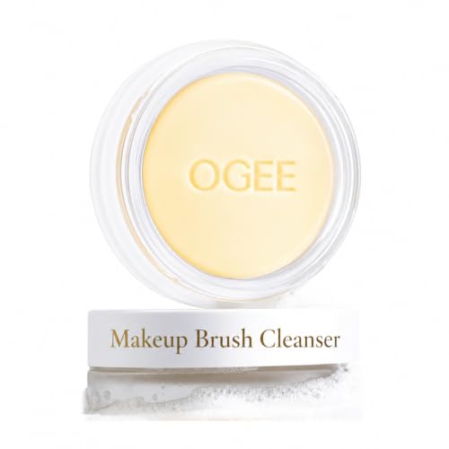 Organic Makeup Brush Cleanser Bar - Gentle, Eco-Friendly & Made in USA