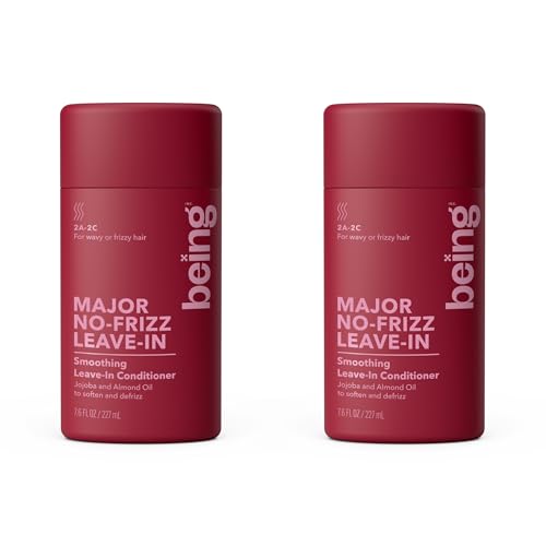 being MAJOR NO-FRIZZ Smoothing Leave-In Conditioner with Jojoba and