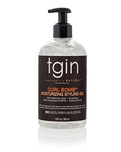 tgin Curl Bomb Moisturizing Styling Gel – Frizz Control & Curl Definition 13oz