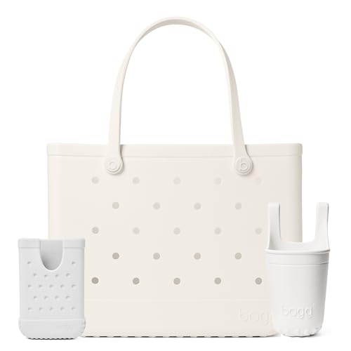 BOGG BAG Original Large Tote in Coconut with Accessories