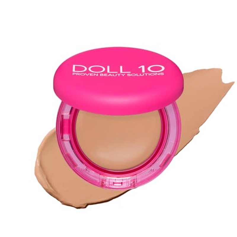 DOLL 10 Peptide Bounce Balm Foundation - Hydrating, Age-Defying for Mature Skin