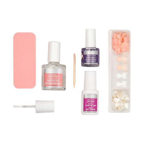 Brush-On Gel Nail Kit for Long Lasting DIY Manicures