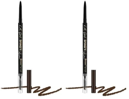 L.A. Girl Shady Slim Brow Pencil Espresso GB358 (Pack of 2)