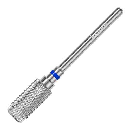 Safety Nail Drill Bits, 13mm Barrel Dust Proof D4S Cut Nail Bit, Right-handed 3/32 Carbide Drill Bits for Nails, Electric Manicure Drills Removal Gel,M