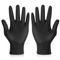Reusable Hair Dye Gloves Black Rubber Professional Salon Coloring Accessories