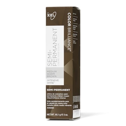 Ion Medium Warm Brown Semi Permanent Hair Color Medium Warm Brown