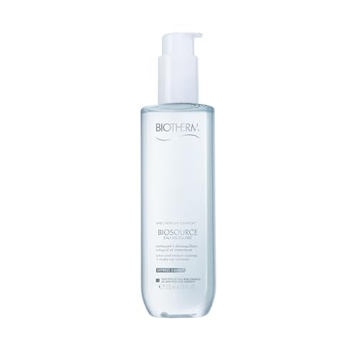 Biotherm Biosource Eau Micellaire Cleansing Water + Makeup Remover, 6.76 Ounce