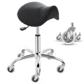Ergonomic Saddle Stool with 360° Swivel & Height Adjust